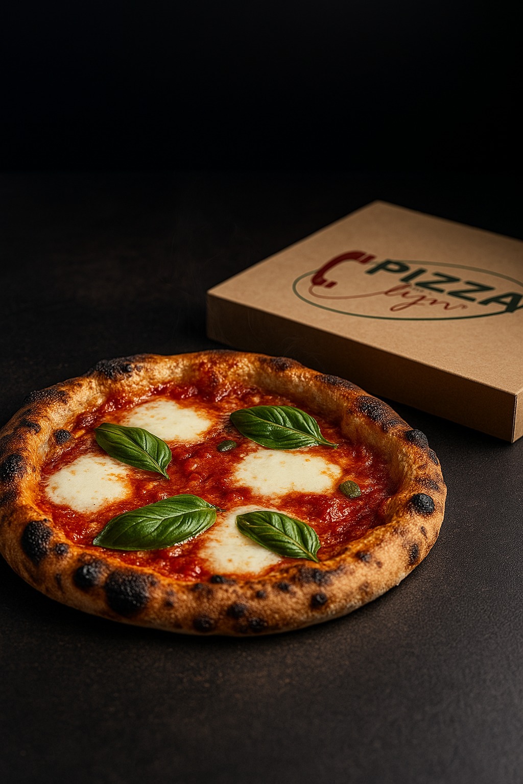 Margherita pizza – AI visual 2